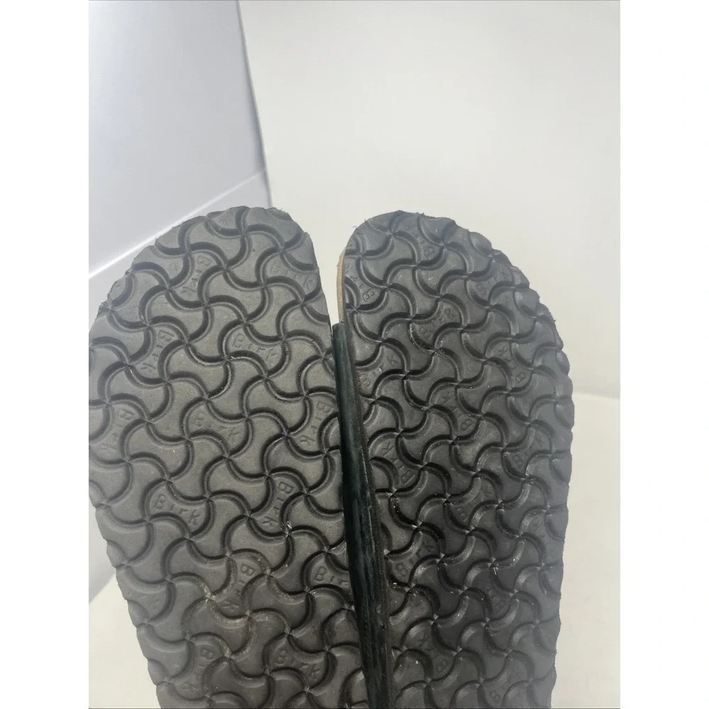 Birkenstock Arizona Sandals EU 43 US 10 Men Gray Birko-Flor Soft Footbed
